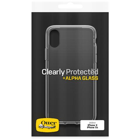 Clearly Protected - Custodia Iphone Xs Con Vetro - Foto 5