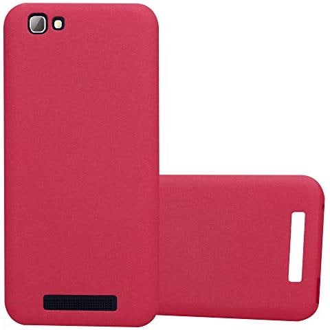 Custodia Compatibile Con Zte Blade A612 In Frost Rosso - Coperchio Protettivo In Silicone Tpu Flessibile - Foto 1