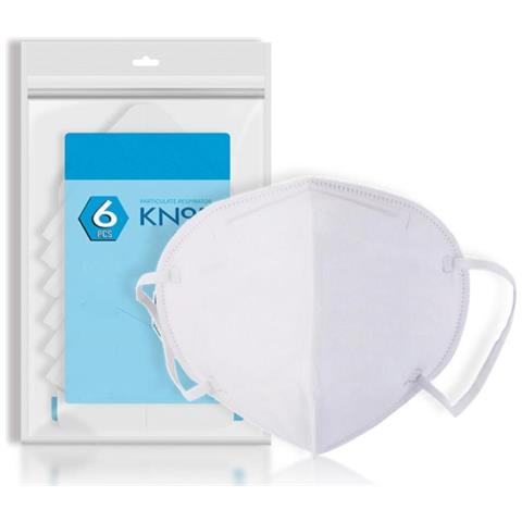 Paradenti Ffp2 - Maschera Facciale - Respiratore Kn95 6 Pz - Foto 12