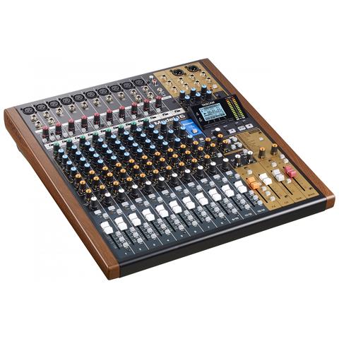 MODEL 16 mixer audio 16 canali 20 - 30000 Hz Nero, Oro, Legno - Foto 1