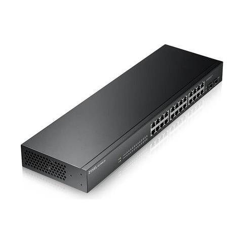 Switch GS-1900-24 V2 Smart Managed con 24 Porte GbE Colore Nero - Foto 2