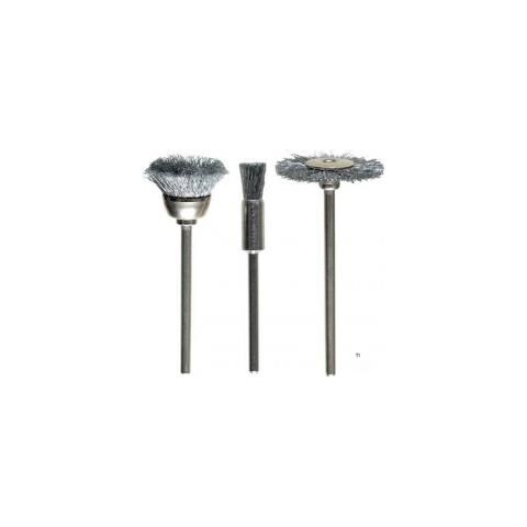 Mini Set Di Spazzole Metalliche 3-del, Zb - Foto 1