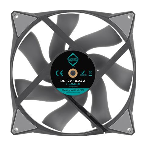 Icegale Case Per Computer Ventilatore 14 Cm Grigio 1 Pz - Foto 2