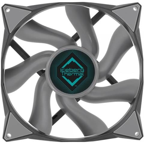 Icegale Case Per Computer Ventilatore 14 Cm Grigio 1 Pz - Foto 1