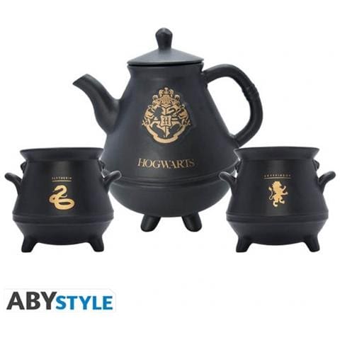 Harry Potter Teiera Con Set Di Calderoni - Teapot With Cauldrons Set - Hogwarts - - Foto 1