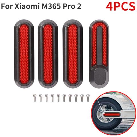 Xiaomi M365/pro2 Coperture Decorative Laterali Per Scooter 4 Pezzi Red - Foto 3