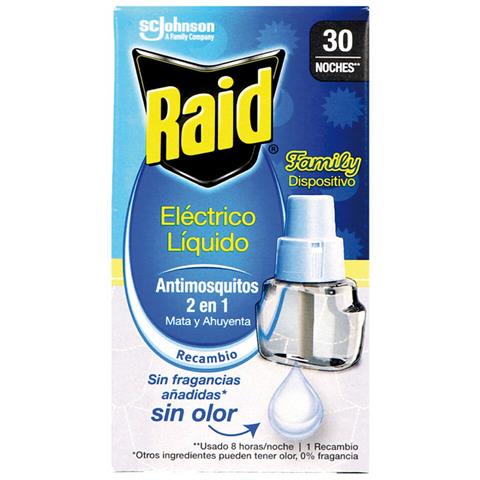 Ricarica Antizanzare Raid Family 30 Notte - Foto 1