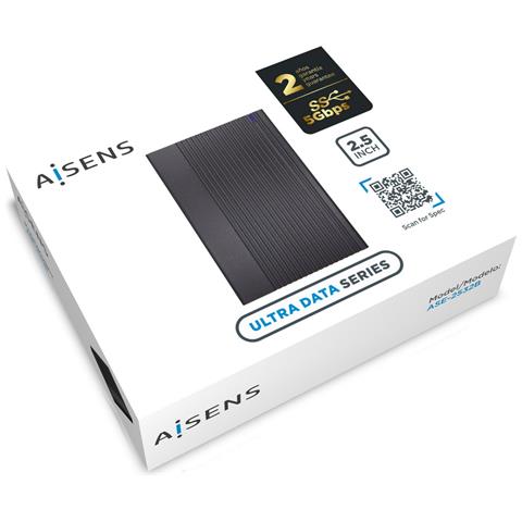 ASE-2532B contenitore di unità di archiviazione Box esterno SSD Nero 2.5" - Foto 6