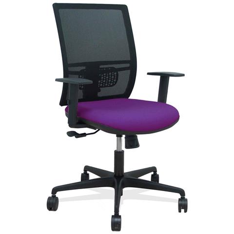 Sedia Da Ufficio Yunquera 0b68r65 Viola - Foto 1