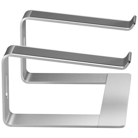 NBS-D1-01 supporto per laptop Supporto per computer portatile Alluminio, Argento 39,6 cm (15.6") - Foto 2