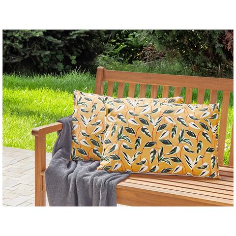 Set Di 2 Cuscini Da Esterno Multicolore 40 X 60 Cm Taggia - Foto 1