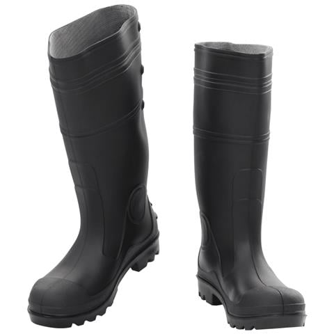 Stivali Da Pioggia Neri Misura 38 In Pvc - Foto 2