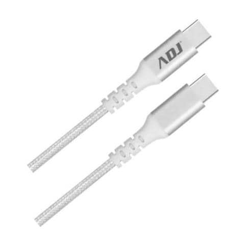 CAVO USB-C 2.0 1.5MT FOR APPLE WH ALUMINIUM SHELL+NYLON 480MBPS SPEED - Foto 1