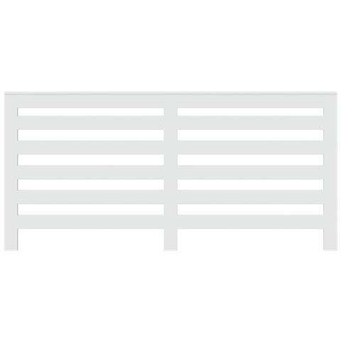 Copertura Termosifone Bianca 175x20x82 Cm In Legno Multistrato - Foto 3