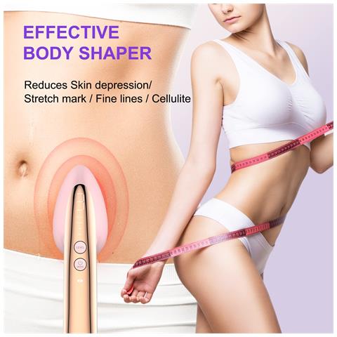 Macchina Elettrica Ad Alta Frequenza Senza Cordone Per Massaggiatore Facciale Professionale Per Il Viso - Rosa - Foto 4