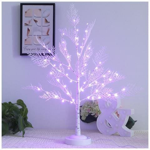 Lampada Dell'albero Di Corallo Albero Luminoso Delle Fate Per La Decorazione Domestica - Foto 1