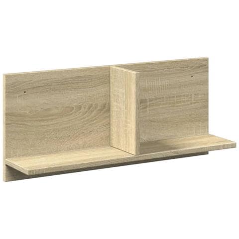 Mobile A Parete 70x16,5x30cm Rovere Sonoma In Legno Multistrato - Foto 2