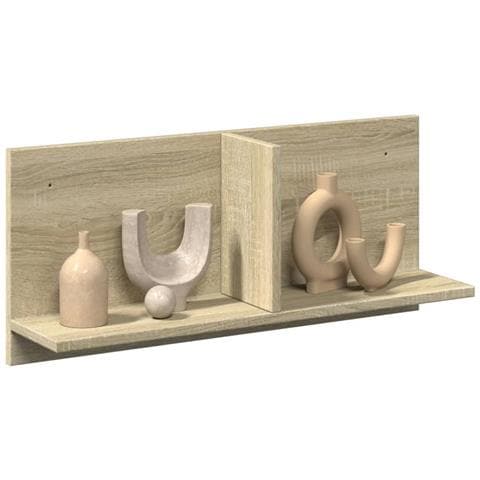 Mobile A Parete 70x16,5x30cm Rovere Sonoma In Legno Multistrato - Foto 1