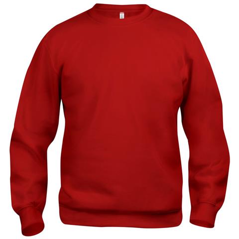 Basic Roundneck Rosso M - Foto 1