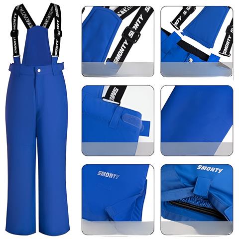 Tuta Da Sci A Due Pezzi Per Bambini Blu S - Foto 2