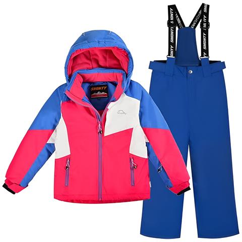 Tuta Da Sci A Due Pezzi Per Bambini Blu S - Foto 1