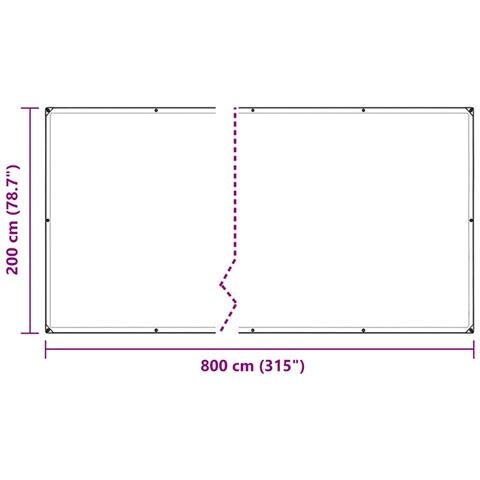 Telone Trasparente con Occhielli 2x8 m in PVC - Foto 10