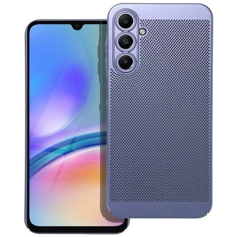 Custodia Back Cover Shell Rigida Antiscivolo Traforata Per Samsung Galaxy A25 5g Blu - Foto 1