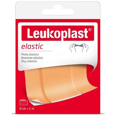 Leukoplast Elastic Cerotto Striscia H 8Cmx1M - Foto 1