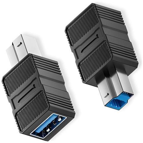 Adattatore Usb 3.0 Da B Maschio (m) A A Femmina (usb-f) - Confezione Da 2 - Foto 2