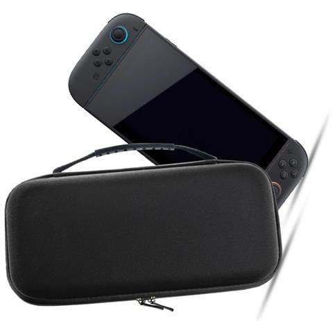 Custodia Protettiva Nera Impermeabile Per Nintendo Switch 2 - Borsa Portatile - Foto 2