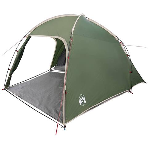 Tenda Verde 370 x 230 x 185 cm Poliestere e fibra di vetro - Foto 1