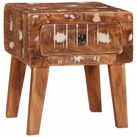 Tavoli da Fine Multicolore legno massello di riciclo - Foto 2