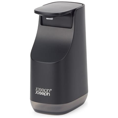 Dispenser Di Sapone Compatto Slim Finitura Opaca Nera Design Salvaspazio Pompa Facile Da Usare Capacità 350ml Ideale Per Bagno - Foto 1