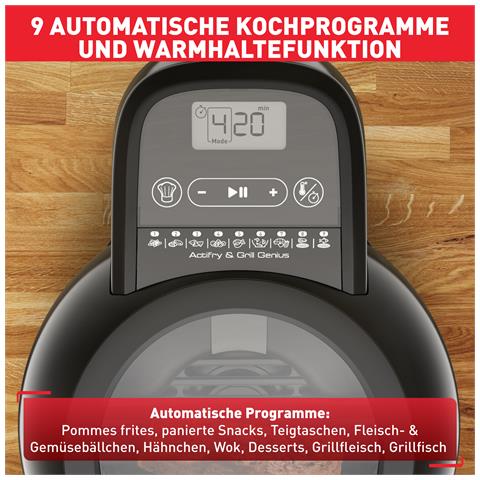 ActiFry FZ775810 friggitrice Singolo Indipendente 1520 W Friggitrice ad aria calda Nero - Foto 2