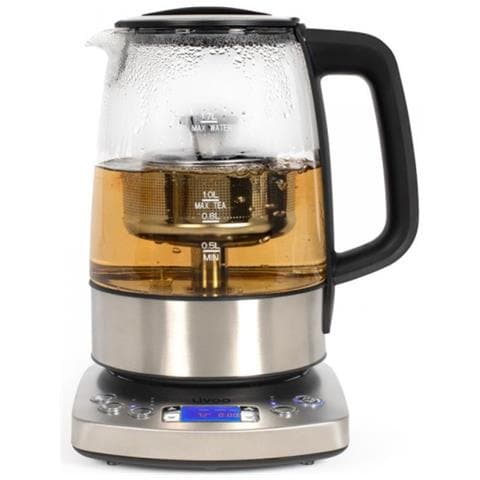 Bollitore Senza Fili 1,7l 2000w Vetro /grigio - Dod209 - Foto 2