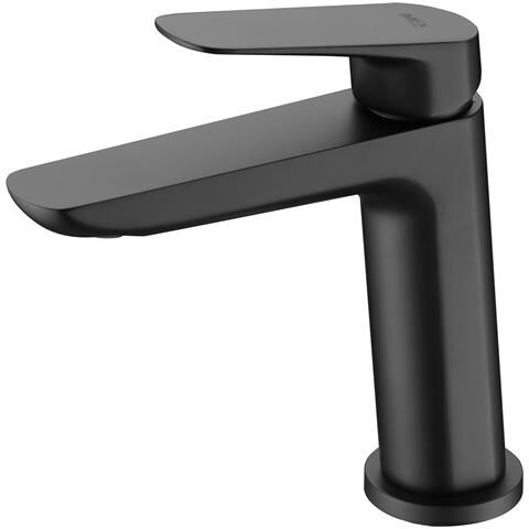 Imex Miscelatore Lavabo Monocomando Corpo In Ottone E Zama Nero Opaco Cartuccia Ceramica Ø25mm Aeratore Ultrasottile Tubi Flessibili 3-8 Inclusi Serie Belgica - Modello Imex-bdz044-1ng - Foto 2