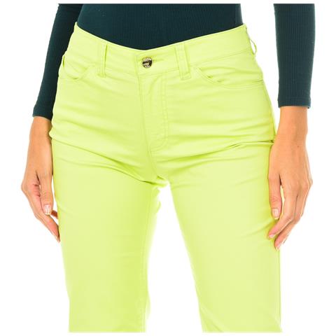 Pantalone Lungo In Tessuto Elasticizzato 3y5j18-5nzxz Donna - Foto 2