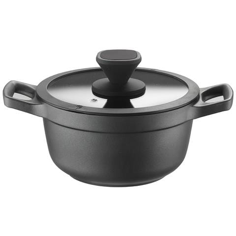Coperchio in Vetro Temperato 32 cm PRO - Con Bordo in Acciaio Inox e Valvola di Sfiato - Resistente agli Shock Termici - Foto 3