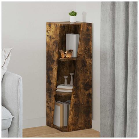 Mensola laterale Rovere fumé 33 x 32 x 100,5 cm - Foto 2
