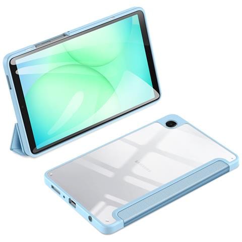 Cover per Galaxy Tab A11 - Pelle /PU, Blu - Foto 4