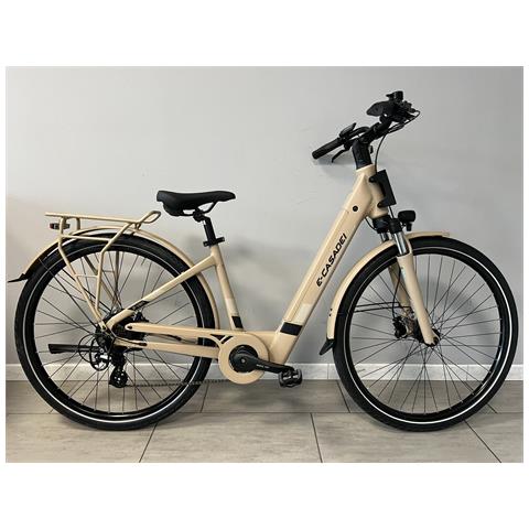 Bici Misura 28 Donna E-bike City 7v Batteria Integrata 36v 15ah Motore Etrotek 250w Bicicletta Elettrica Freni Idraulici - 43 Petrolio Titanio Opaco - Foto 3