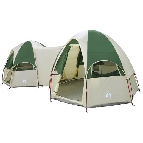 Tenda familiare con telo da pioggia resistente all'acqua Verde - Foto 1