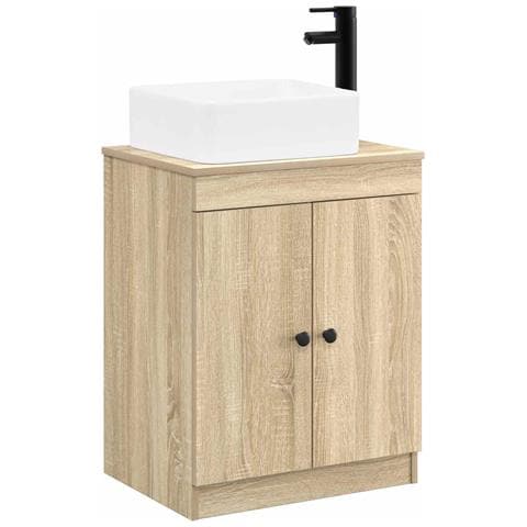 Set di mobili per il bagno Rovere Sonoma Legno ingegnerizzato - Foto 1