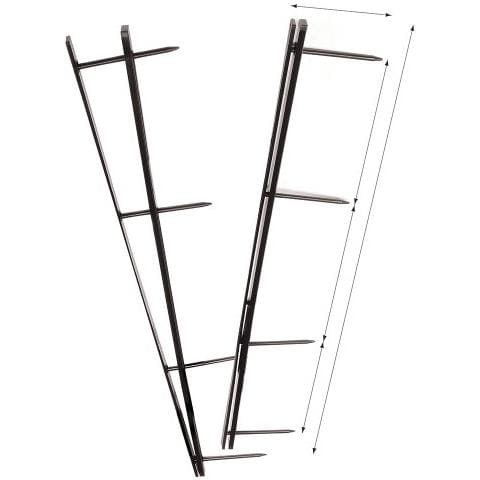 scatola 25 pettini velobind 4 denti nero - Foto 6