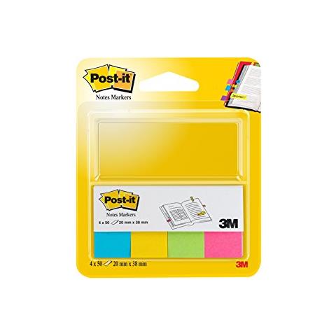 Post-it Segnapagina 670-4u 20x38 - Foto 1