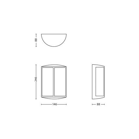 Applique Stock Led 47W / 6W 600 Lumen - Foto 4