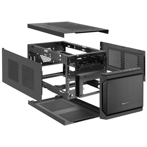 Case QB ONE Mini-ITX Colore Nero - Foto 9