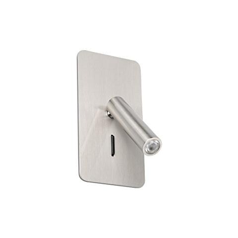 Barcellona Suau 62126-proiettore Lampada Lampadina Inclusa, Led, 3 W, Corpo In Acciaio E Alluminio, Colore: Nero - Foto 1