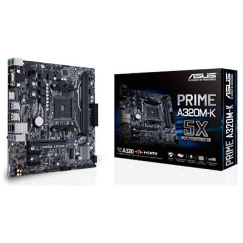 Scheda Madre A320M-K Socket AM4 Chipset A320 Micro-ATX - Foto 9