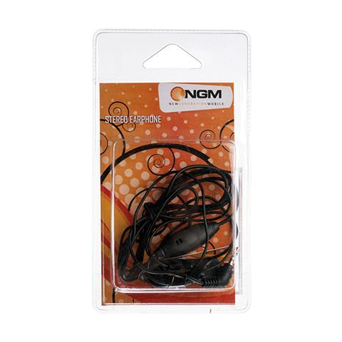 Auricolare Stereo 2.5mm con Cavi Colore Nero - Foto 3